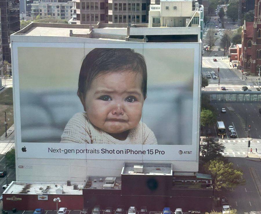 Picture of TFF Baby - Apple's ad last year that was part of their 'Shot on the iPhone' series.