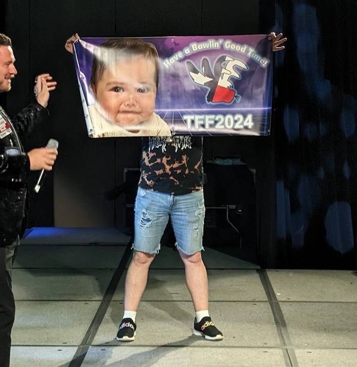 Picture of TFF's commemorative poster that was auctioned off at TFF 2024.